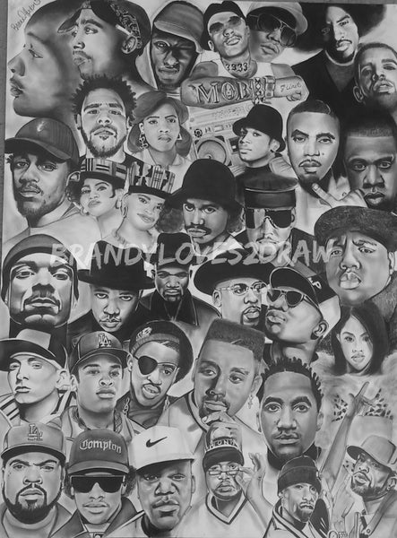 Rap Legends Hoodies