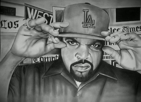 Ice Cube Original Artwork