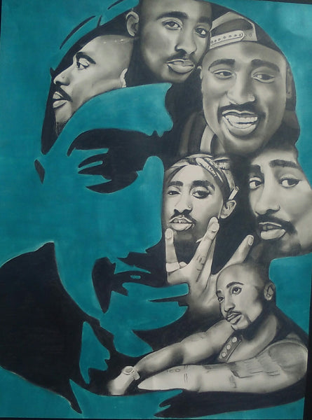 Tupac (2Pac) Legends Print