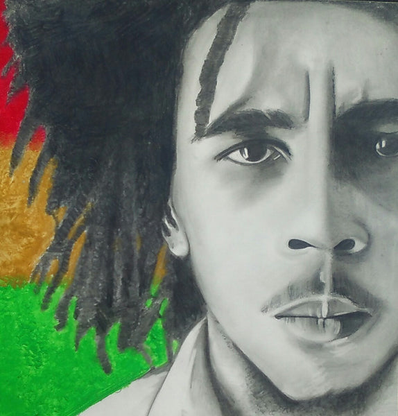 Bob Marley (young) - Original Artwork
