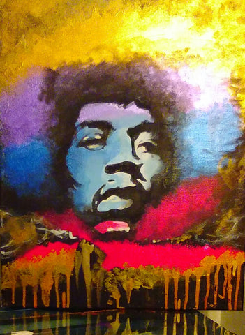 Jimi Hendrix 2 Print / Canvas