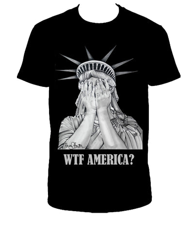 Lady Liberty WTF Mens Shirt