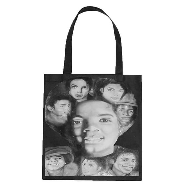 Michael Jackson Legends Canvas Tote Bag